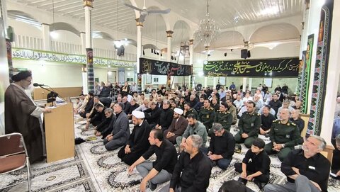 تصاویر/ آئین عبادی سیاسی نماز جمعه ماکو