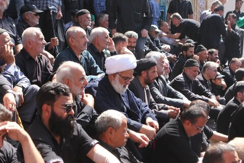 تصاویرسوگواره رحلت پیامبر اعظم(ص) و شهادت امام حسن مجتبی(ع) در صحن آستان مقدس حضرت سلطانعلی(ع)