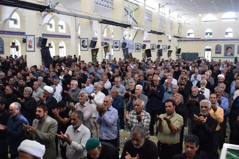 تصاویر/ اقامه نماز جمعه شهربابک