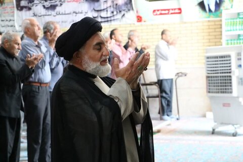 تصاویر/ اقامه نماز جمعه در شهرستان  ایوان