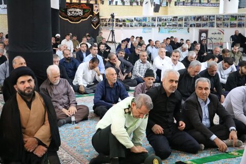 تصاویر/ اقامه نماز جمعه در شهرستان  ایوان