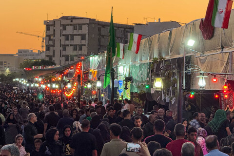 تصاویر/ مواکب خدمت‌رسان دهه آخر صفر در مشهد