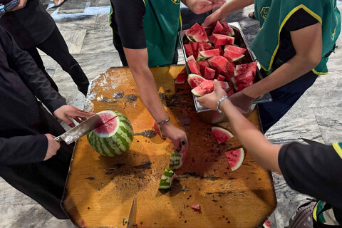 تصاویر/ مواکب خدمت‌رسان دهه آخر صفر در مشهد