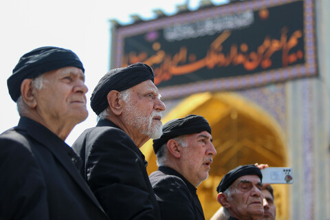 عزاداری روز ۲۸ ماه صفر در حرم مطهر رضوی