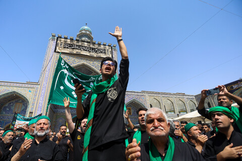 عزاداری روز ۲۸ ماه صفر در حرم مطهر رضوی