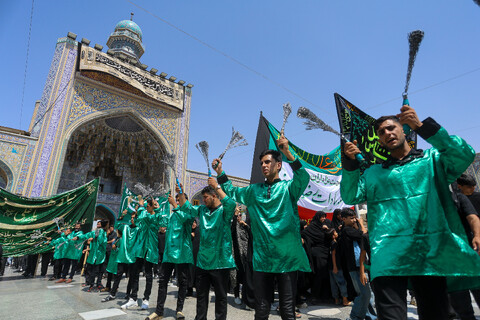 عزاداری روز ۲۸ ماه صفر در حرم مطهر رضوی