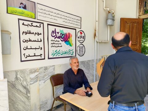 تصاویر/ نمازعبادی سیاسی جمعه قمصر