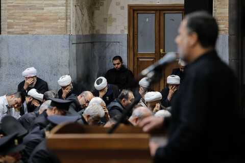 تصاویر/ مراسم عزاداری دهه آخر صفر در مدرسه دودرب