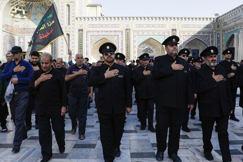 تصاویر/ عزاداری هیئت عالم آل محمد علیه‌السلام در روز شهادت حضرت رسول اکرم و امام مجتبی علیهم السلام