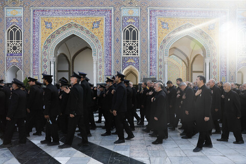تصاویر/ عزاداری هیئت عالم آل محمد علیه‌السلام در روز شهادت حضرت رسول اکرم و امام مجتبی علیهم السلام