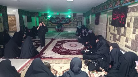 تصاویری از هیئت طلاب مدرسه علمیه هاجر خمین