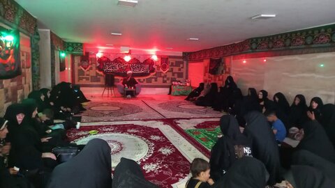 تصاویری از هیئت طلاب مدرسه علمیه هاجر خمین