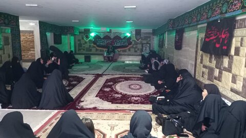 تصاویری از هیئت طلاب مدرسه علمیه هاجر خمین