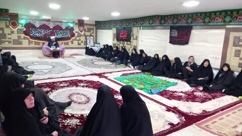 تصاویری از هیئت طلاب مدرسه علمیه هاجر خمین