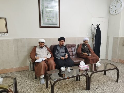 تصاویر/جلسه شورای تهذیب مدرسه علمیه امام باقر (ع) شهرستان کامیاران