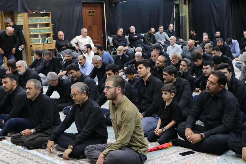 تصاویر/ مراسم شب وفات نبی اکرم و شب شهادت  امام حسن مجتبی علیهماالسلام در مسجد جنرال ارومیه