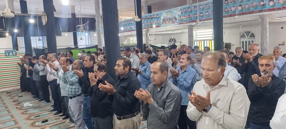 تصاویر/ اقامه نماز جمعه شهر نودژ