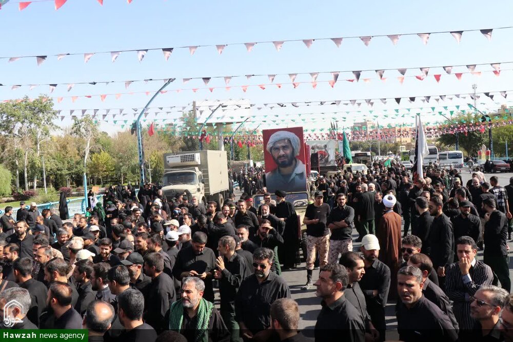 نوای حسن جانم تا فریادهای ضدصهیونیستی در قافله ۲۸ صفر + تصاویر