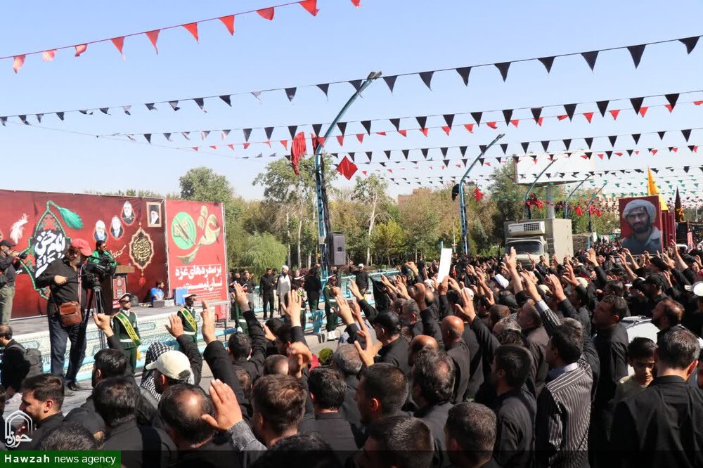 از نوای حسن جانم تا فریادهای ضدصهیونیستی در قافله ۲۸ صفر + عکس