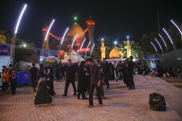 پنجمین سال خدمت‌رسانی موکب حرم سیدعلاالدین حسین(ع) در میدان آستانه شیراز
