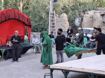 فیلم| مجلس تعزیه‌خوانی سنتی امام حسن مجتبی(ع) روستای قزاآن