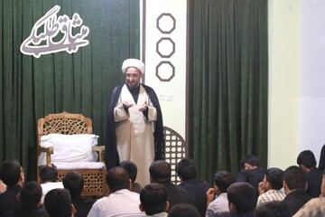 تصاویر/ مراسم افتتاحیه دوره میثاق طلبگی در حوزه علمیه یزد