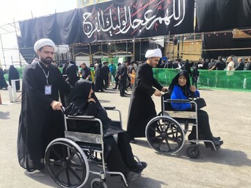 تصاویر/ فعالیت و حضور در صحنه طلاب در طرح قدم به قدم در مسیر بهشت