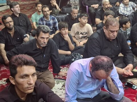 عزداری رحلت پیامبر اکرم (ص)وشهادت امام حسن مجتبی(ع) دربلوار خاندایی کاشان