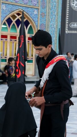 تصاویر/سوگواری هیئات مذهبی آران وبیدگل درشام شهادت امام حسن مجتبی (ع) و پیامبر اکرم (ص) در نجف ایران