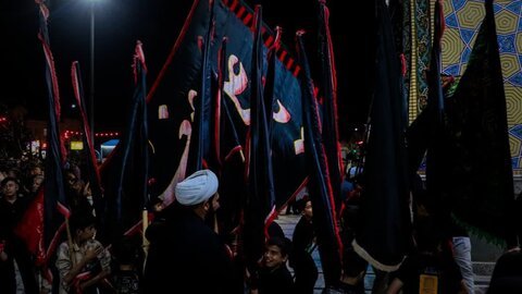 تصاویر/سوگواری هیئات مذهبی آران وبیدگل درشام شهادت امام حسن مجتبی (ع) و پیامبر اکرم (ص) در نجف ایران