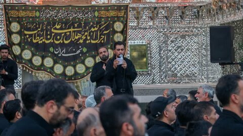 تصاویر/سوگواری هیئات مذهبی آران وبیدگل درشام شهادت امام حسن مجتبی (ع) و پیامبر اکرم (ص) در نجف ایران