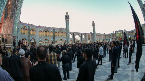 تصاویر/سوگواری هیئات مذهبی آران وبیدگل درشام شهادت امام حسن مجتبی (ع) و پیامبر اکرم (ص) در نجف ایران