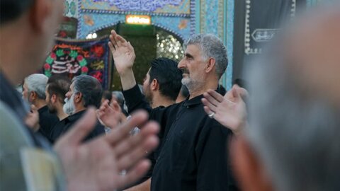 تصاویر/سوگواری هیئات مذهبی آران وبیدگل درشام شهادت امام حسن مجتبی (ع) و پیامبر اکرم (ص) در نجف ایران
