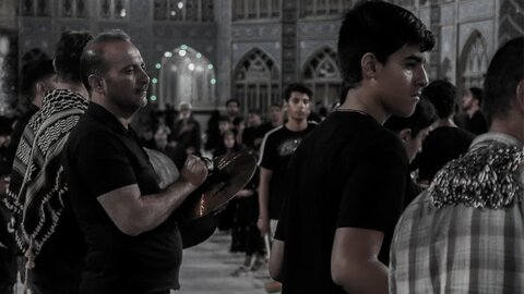 تصاویر/سوگواری هیئات مذهبی آران وبیدگل درشام شهادت امام حسن مجتبی (ع) و پیامبر اکرم (ص) در نجف ایران