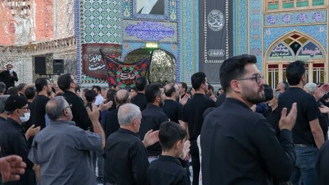 تصاویر/سوگواری هیئات مذهبی آران وبیدگل درشام شهادت امام حسن مجتبی (ع) و پیامبر اکرم (ص) در نجف ایران