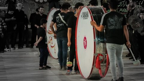 تصاویر/سوگواری هیئات مذهبی آران وبیدگل درشام شهادت امام حسن مجتبی (ع) و پیامبر اکرم (ص) در نجف ایران