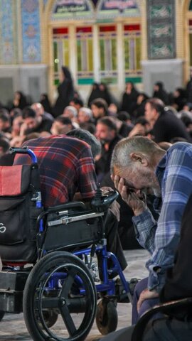 تصاویر/سوگواری هیئات مذهبی آران وبیدگل درشام شهادت امام حسن مجتبی (ع) و پیامبر اکرم (ص) در نجف ایران