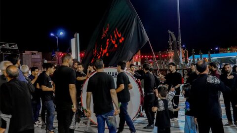 تصاویر/سوگواری هیئات مذهبی آران وبیدگل درشام شهادت امام حسن مجتبی (ع) و پیامبر اکرم (ص) در نجف ایران