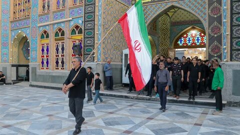 تصاویر/سوگواری هیئات مذهبی آران وبیدگل درشام شهادت امام حسن مجتبی (ع) و پیامبر اکرم (ص) در نجف ایران