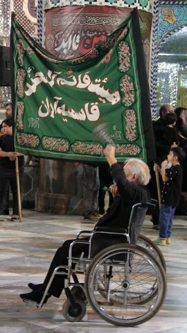 تصاویر/سوگواری هیئات مذهبی آران وبیدگل درشام شهادت امام حسن مجتبی (ع) و پیامبر اکرم (ص) در نجف ایران