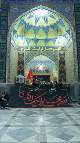 تصاویر/سوگواری هیئات مذهبی آران وبیدگل درشام شهادت امام حسن مجتبی (ع) و پیامبر اکرم (ص) در نجف ایران