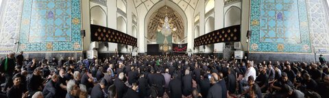 تصاویر/ اجتماع سالیانه هیئت های مذهبی یزد در حرم رضوی