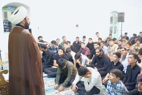 مراسم افتتاحیه دوره میثاق طلبگی سال جدید در استان یزد