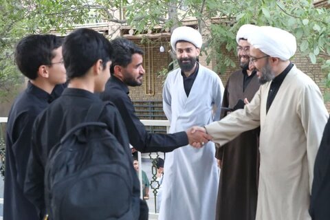 مراسم افتتاحیه دوره میثاق طلبگی سال جدید در استان یزد