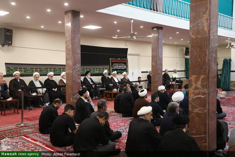 Photos/Cérémonie de deuil à l'occasion du décès du Prophète (PSL) et du martyre de l'Imam Mojtabi (PSL) au domicile des autorités religieuses.