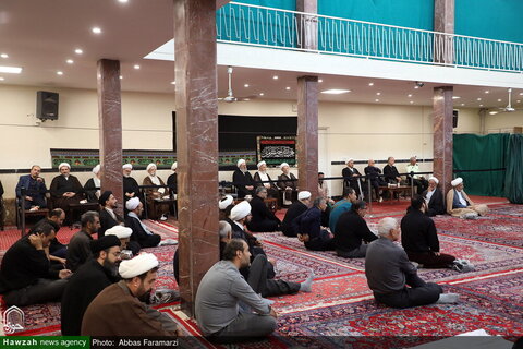 Photos/Cérémonie de deuil à l'occasion du décès du Prophète (PSL) et du martyre de l'Imam Mojtabi (PSL) au domicile des autorités religieuses.