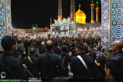 Photos/Sanctuaire de Hazrat Masoumeh (psl) à l'occasion du décès du Prophète (PSL) et du martyre de l'Imam Mojtabi (psl)