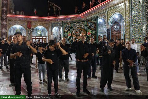 Photos/Sanctuaire de Hazrat Masoumeh (psl) à l'occasion du décès du Prophète (PSL) et du martyre de l'Imam Mojtabi (psl)