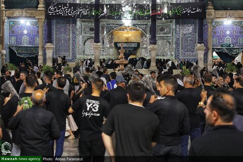Photos/Sanctuaire de Hazrat Masoumeh (psl) à l'occasion du décès du Prophète (PSL) et du martyre de l'Imam Mojtabi (psl)