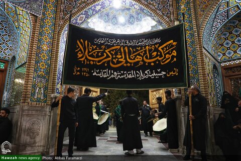 Photos/Sanctuaire de Hazrat Masoumeh (psl) à l'occasion du décès du Prophète (PSL) et du martyre de l'Imam Mojtabi (psl)